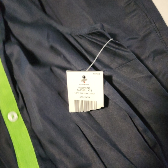 Tommy Hilfiger Navy Blue Sleeveless Midi Dress Size 2 - Picture 5 of 10